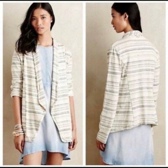 Anthropologie Sweaters - Anthropologie Saturday Sunday Striped Cardigan M